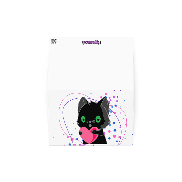 Love Kitty Blank Greeting Card product image (2)