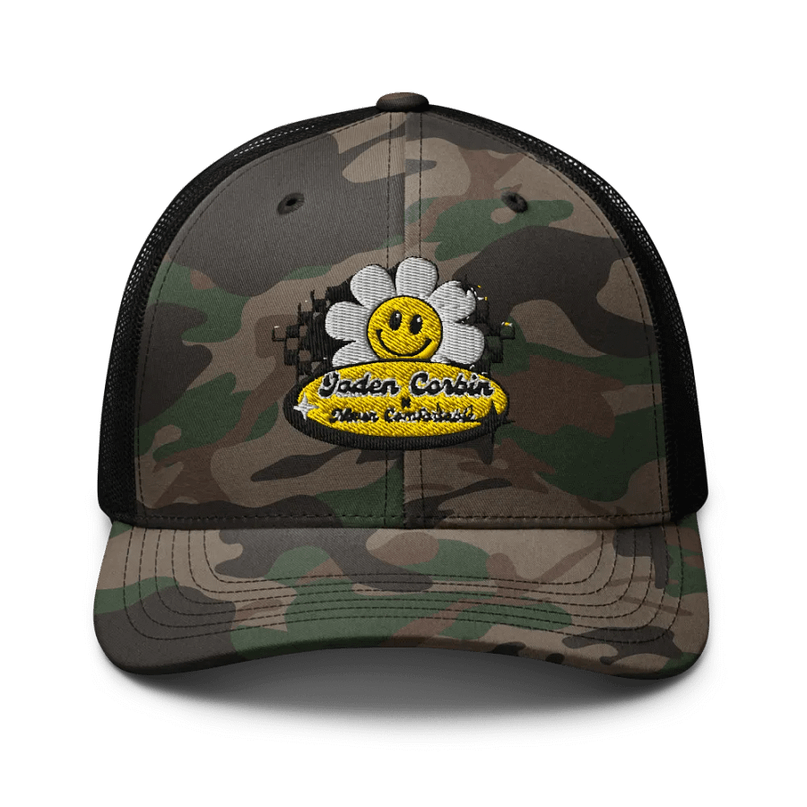 NEVER COMFORTABLE CAMO-HAT - V.SMILEY product image (2)