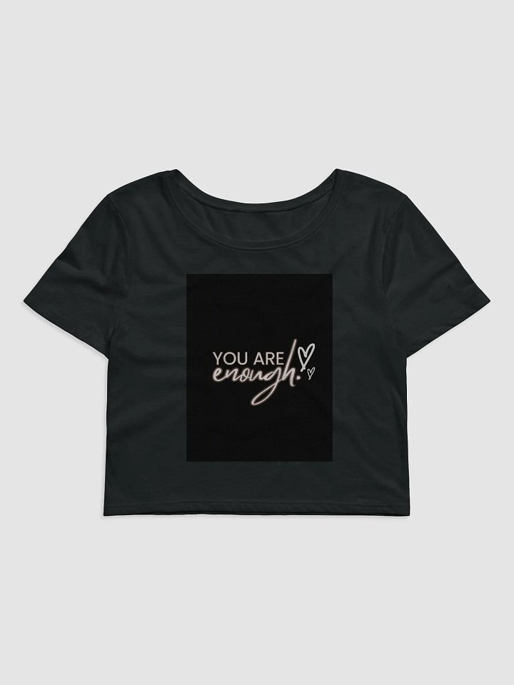 black and white crop top product image (1)