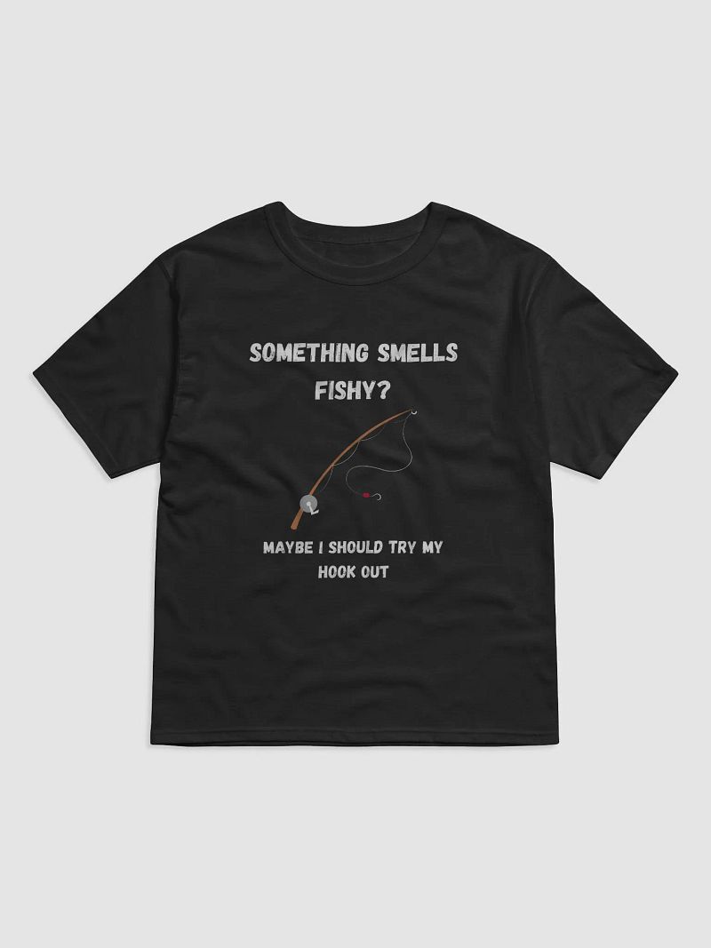 A funny fishing t-shirt for men.