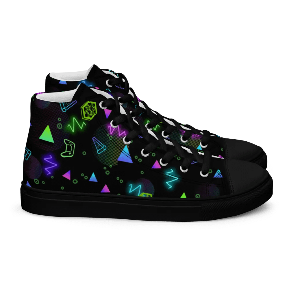 90s Arcade Vibes - Men's High Tops product image (10)