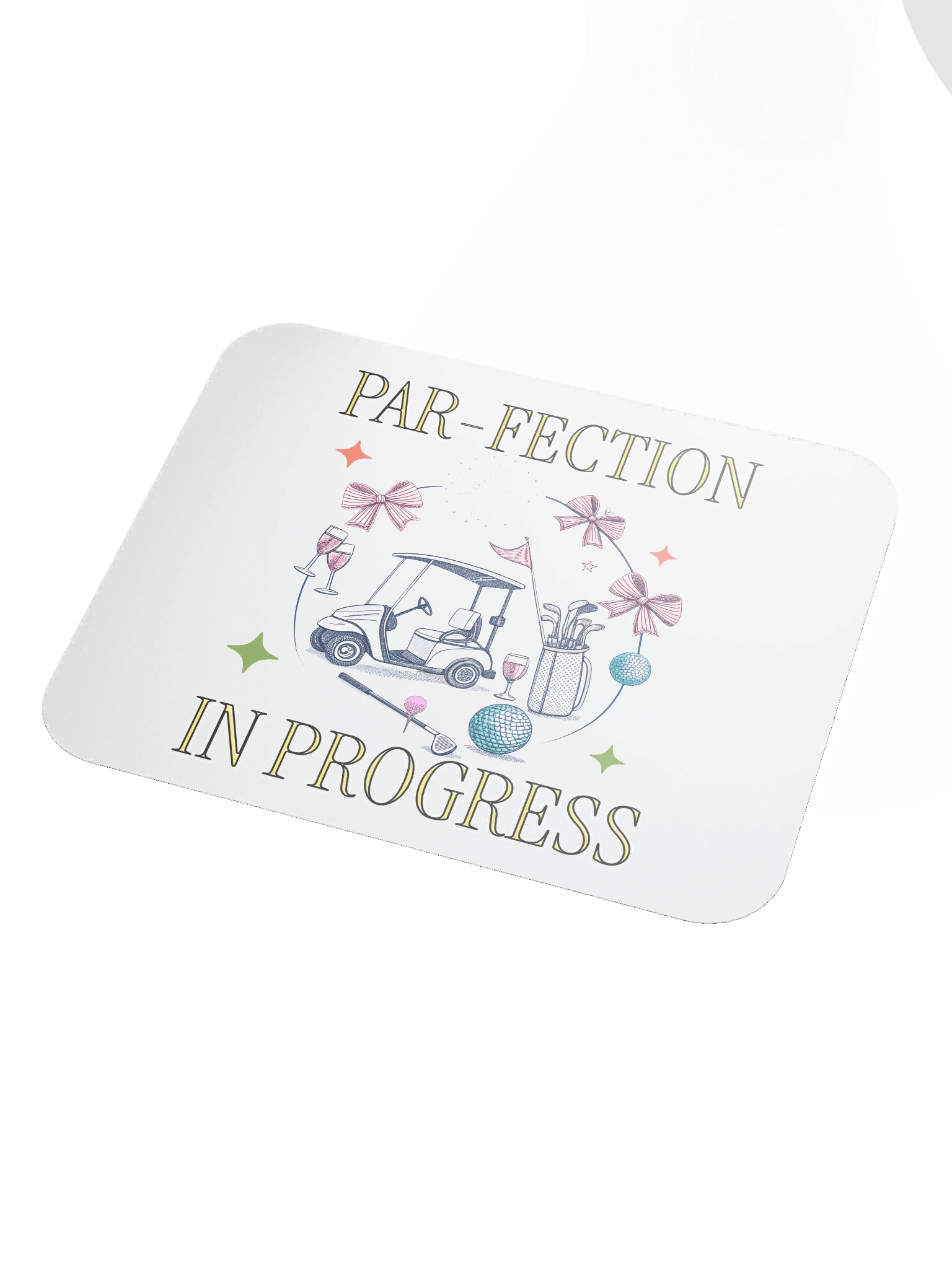 Par-Fection In Progress Golfing Paradise Mouse Pad product image (3)