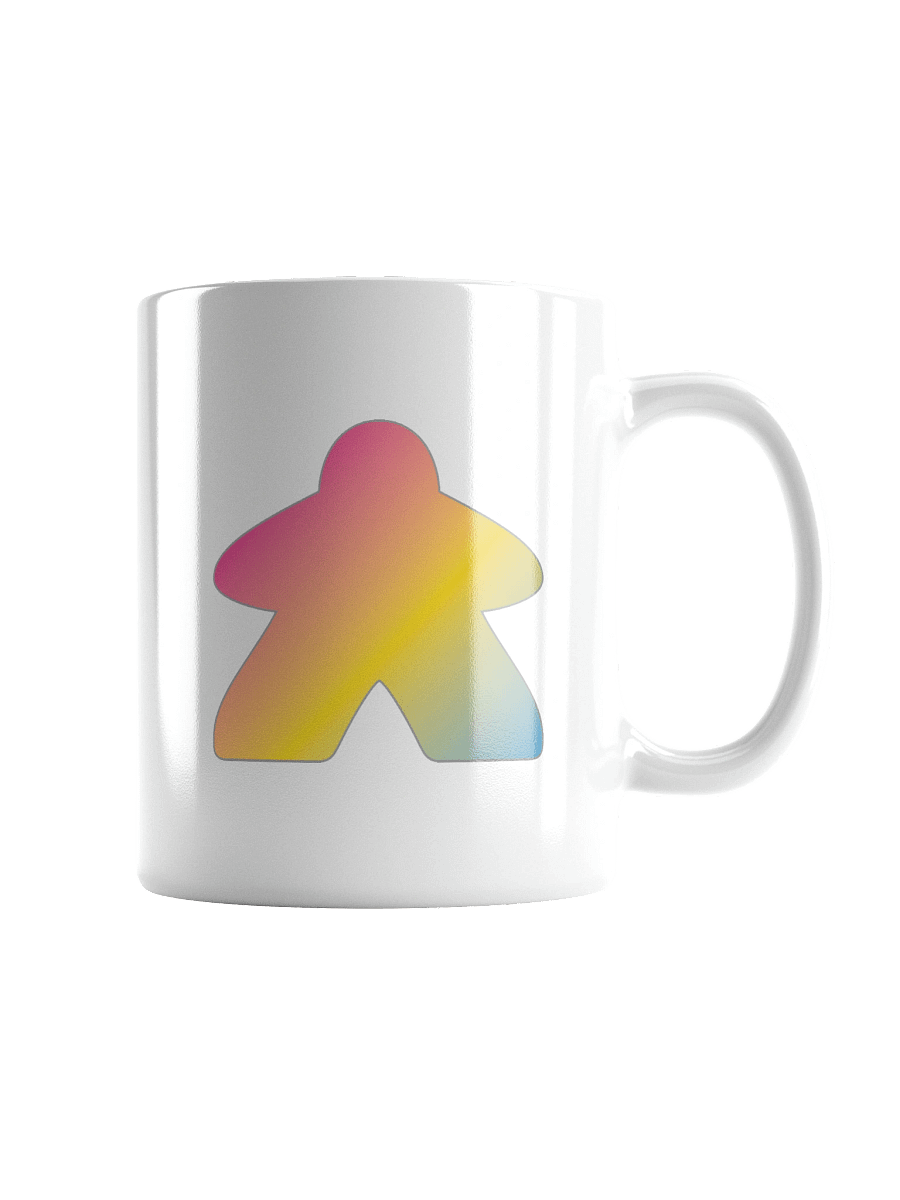 Pansexual Pride Gradient Meeple Mug product image (1)