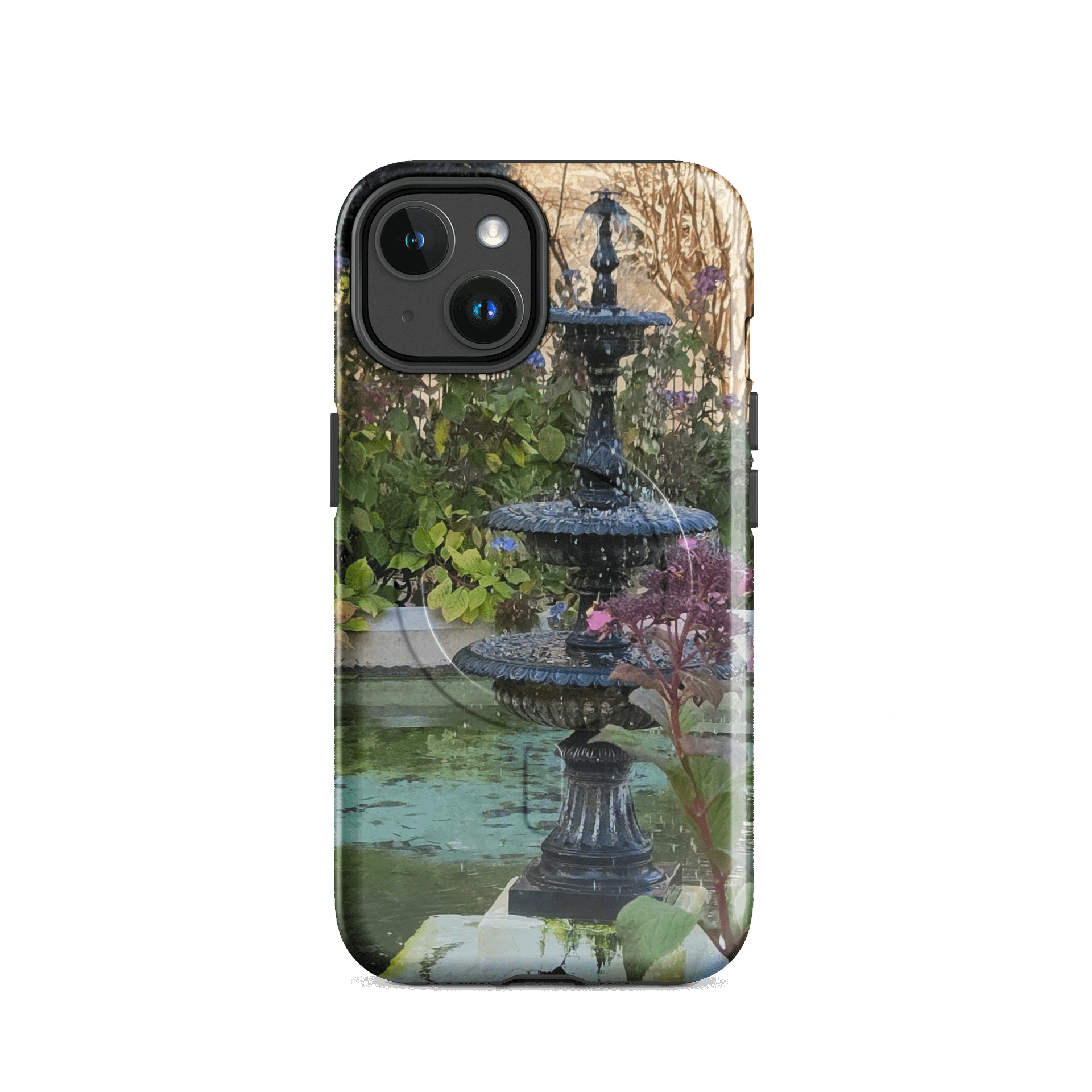 Purple Flower Water Fountain iPhone® Tough Case product image (17)