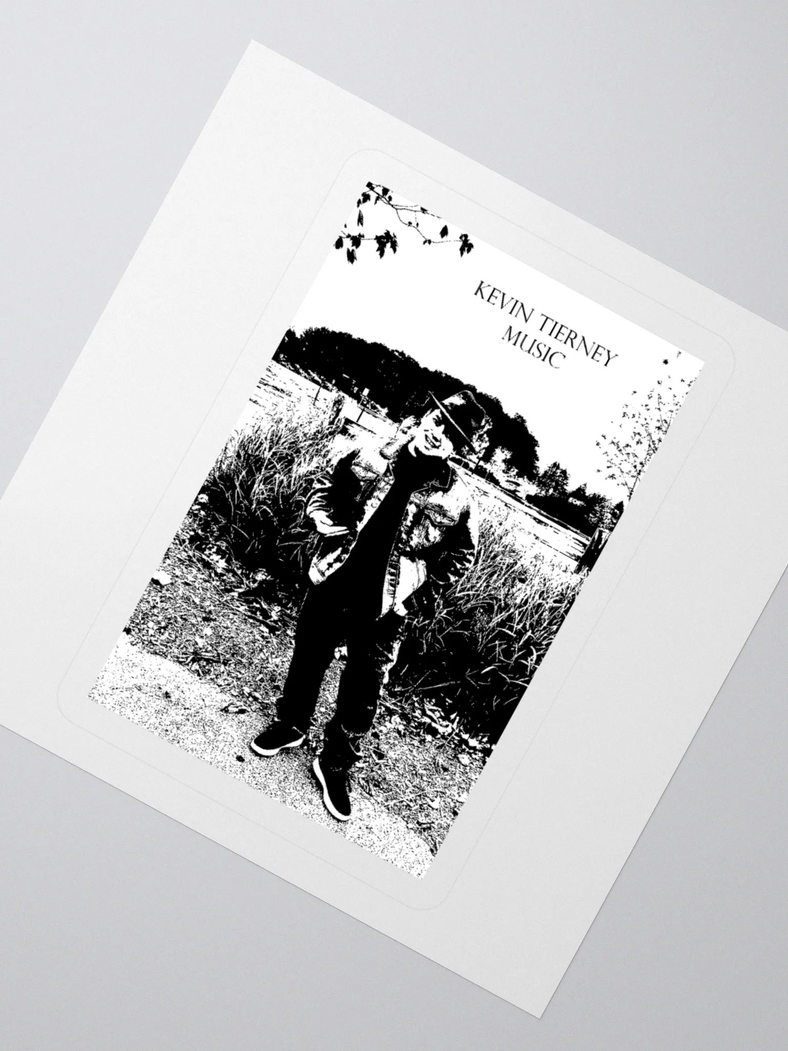 Kevin Tierney Music Threshold Design Sticker product image (8)