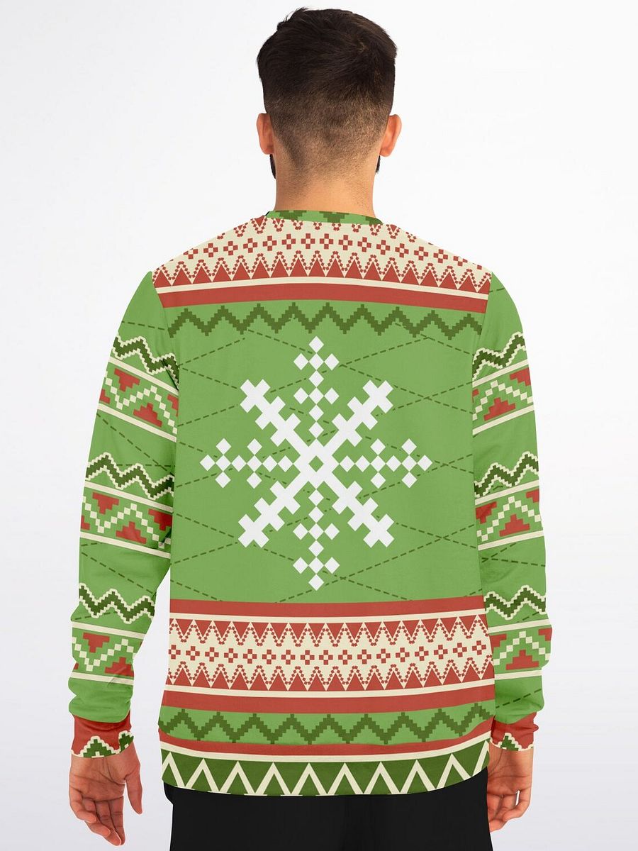 "Christmas Calories Don't Count" Holiday Sweatshirt | Gingerbread Cookie Christmas Sweater | Funny Christmas Food Lover Outfit product image (4)