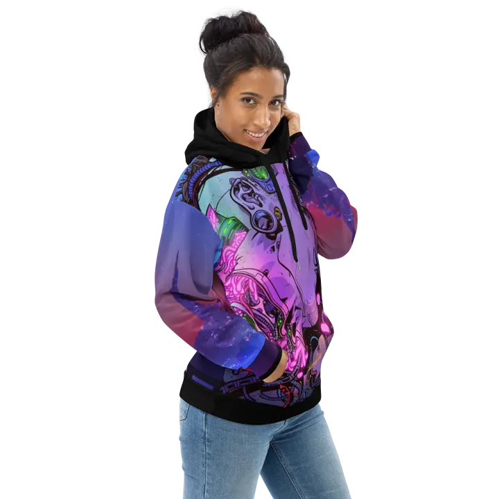 Broken Cyber Joker & Night City Hoodie product image (2)