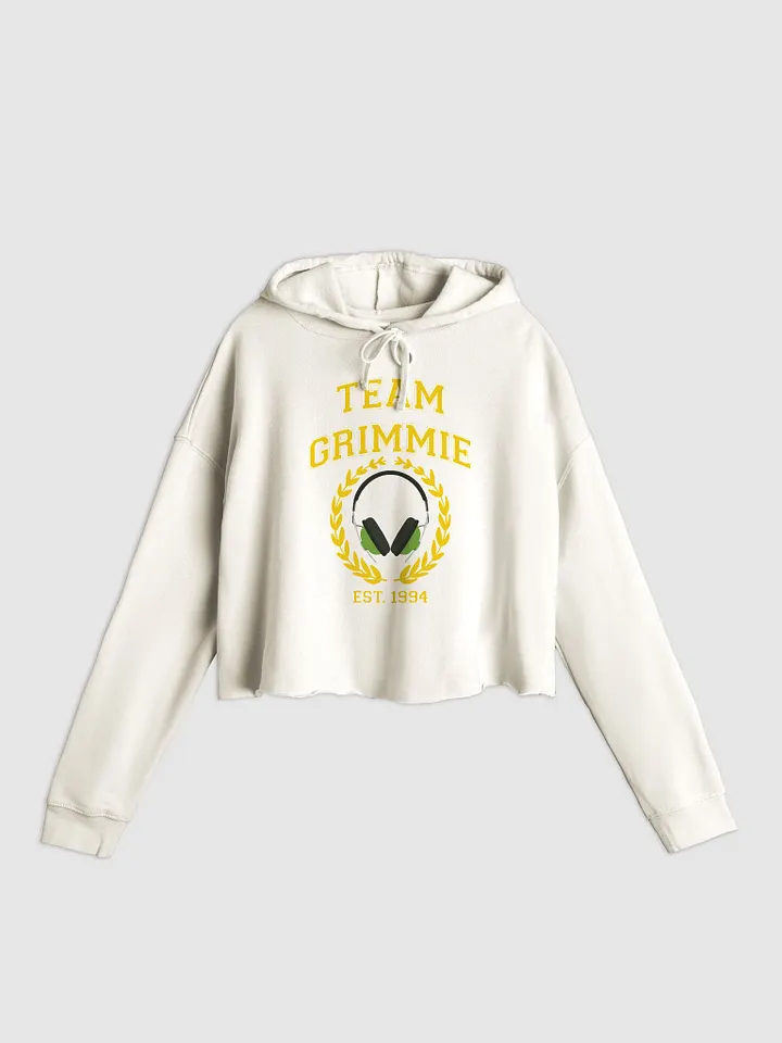 Team Grimmie Varsity Cropped Hoodie product image (1)