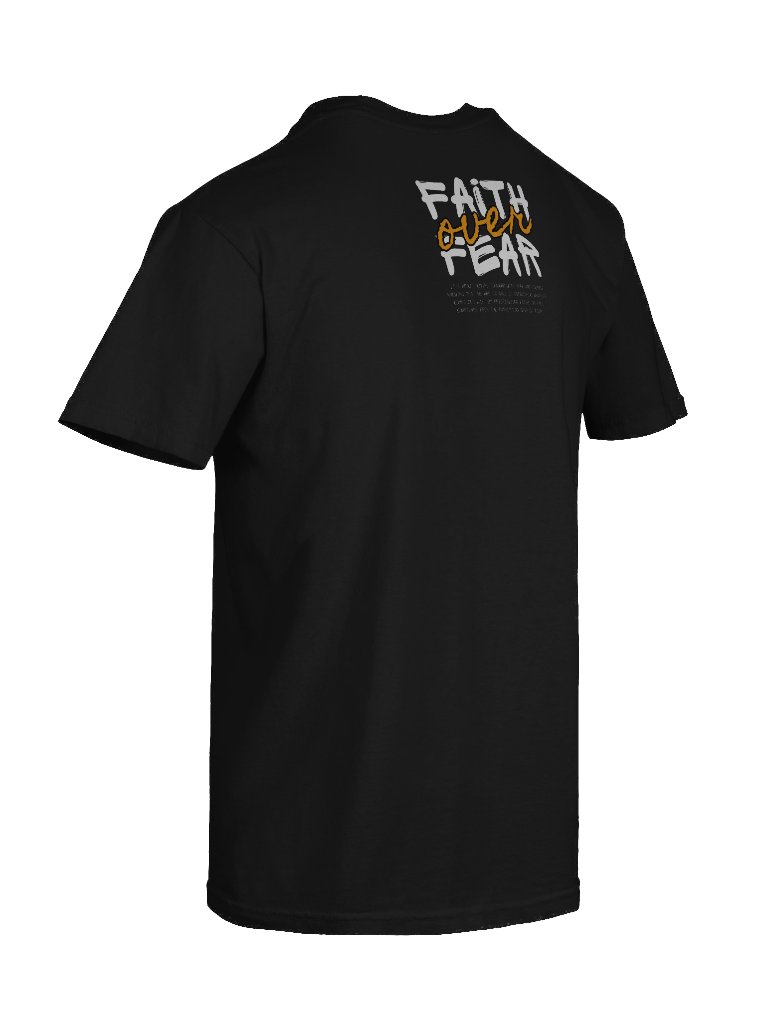 Faith Over Fear T-Shirt – Studio Life University Collection product image (10)