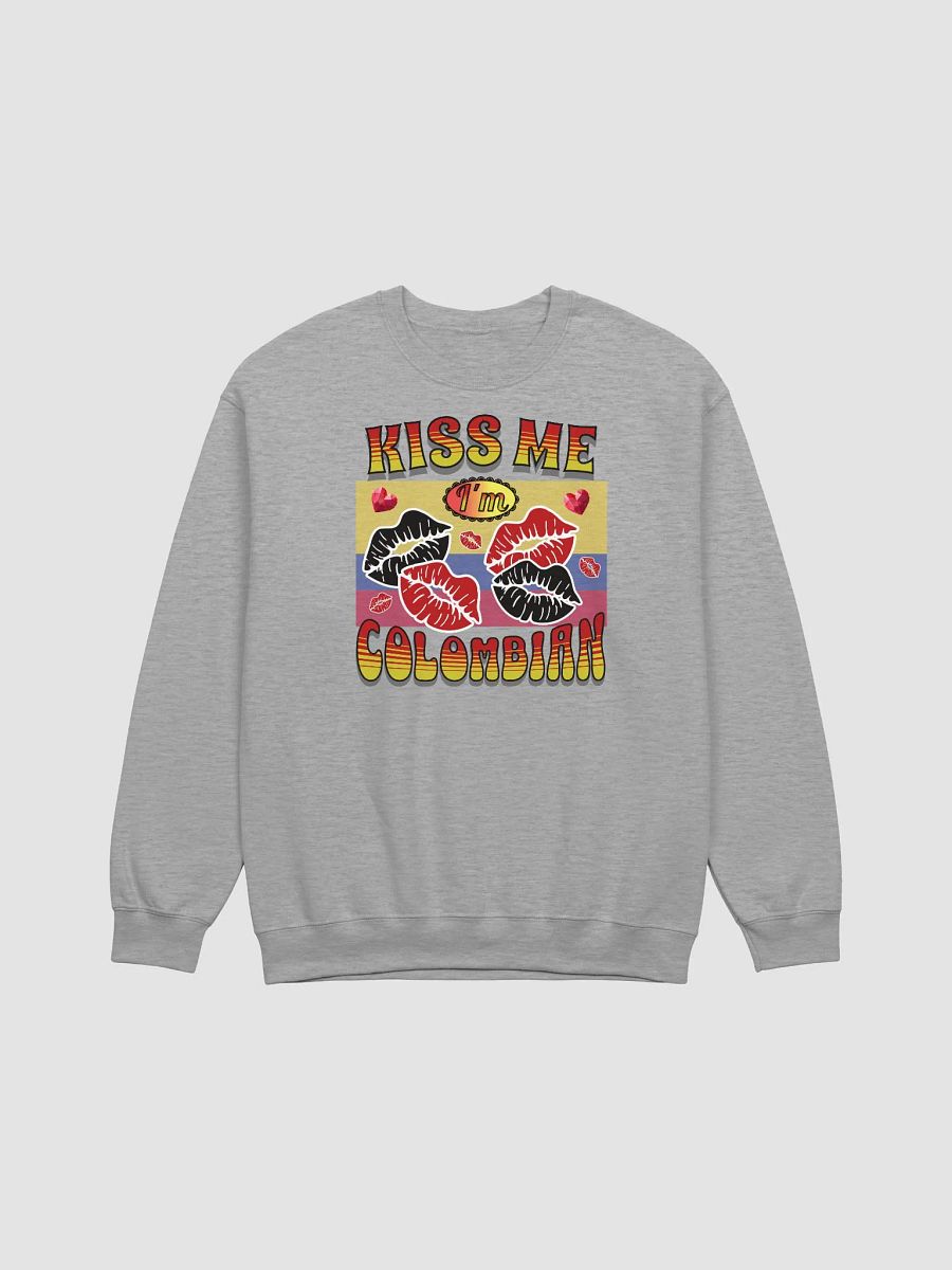 Kiss Me I'm Colombian Crewneck Sweatshirt product image (18)