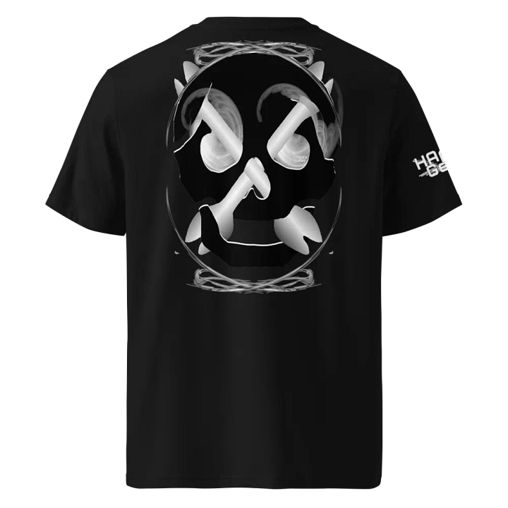 Skull and Bones Inside Design and Smoke in eye's - Organic Cotton T-Shirt product image (1)