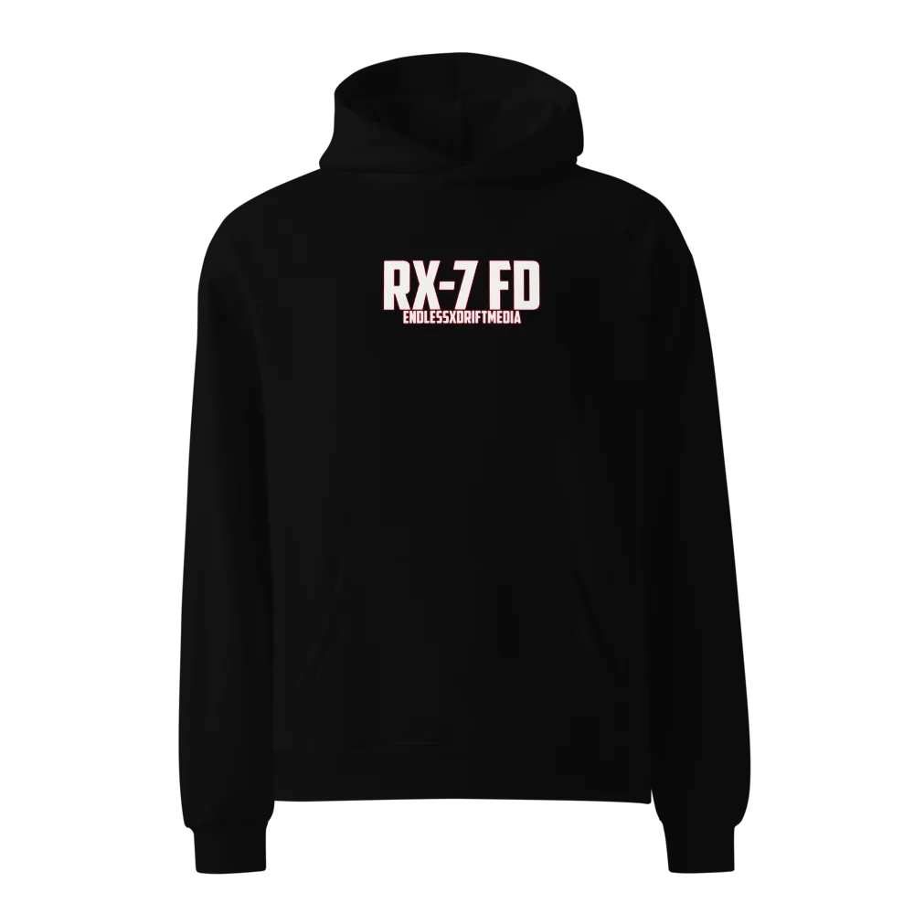 RX-7 FD - V2 - OVERSIZED HOODIE product image (1)