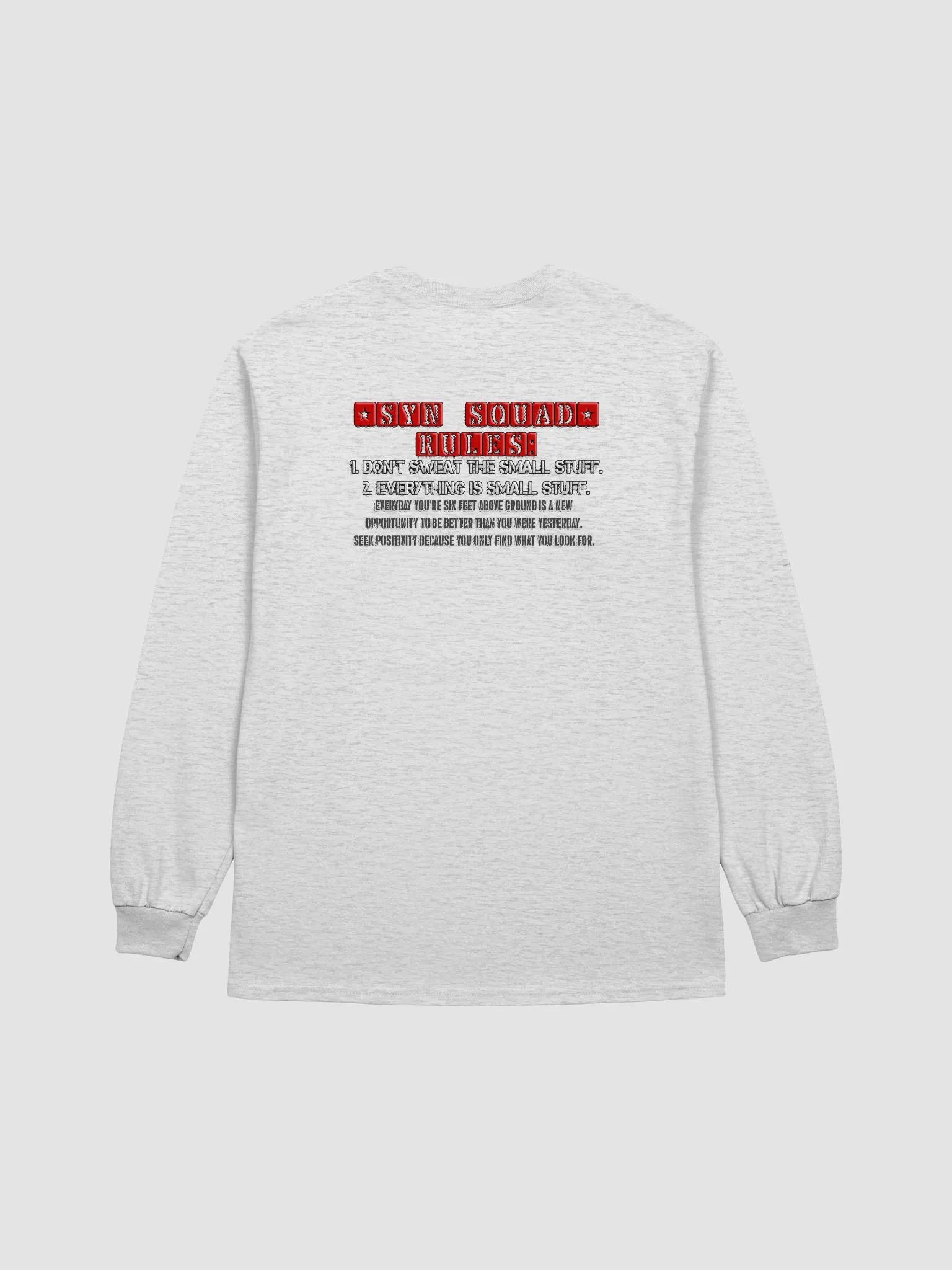 Synisisms Collection - 2 Rules Long Sleeve Tee product image (13)