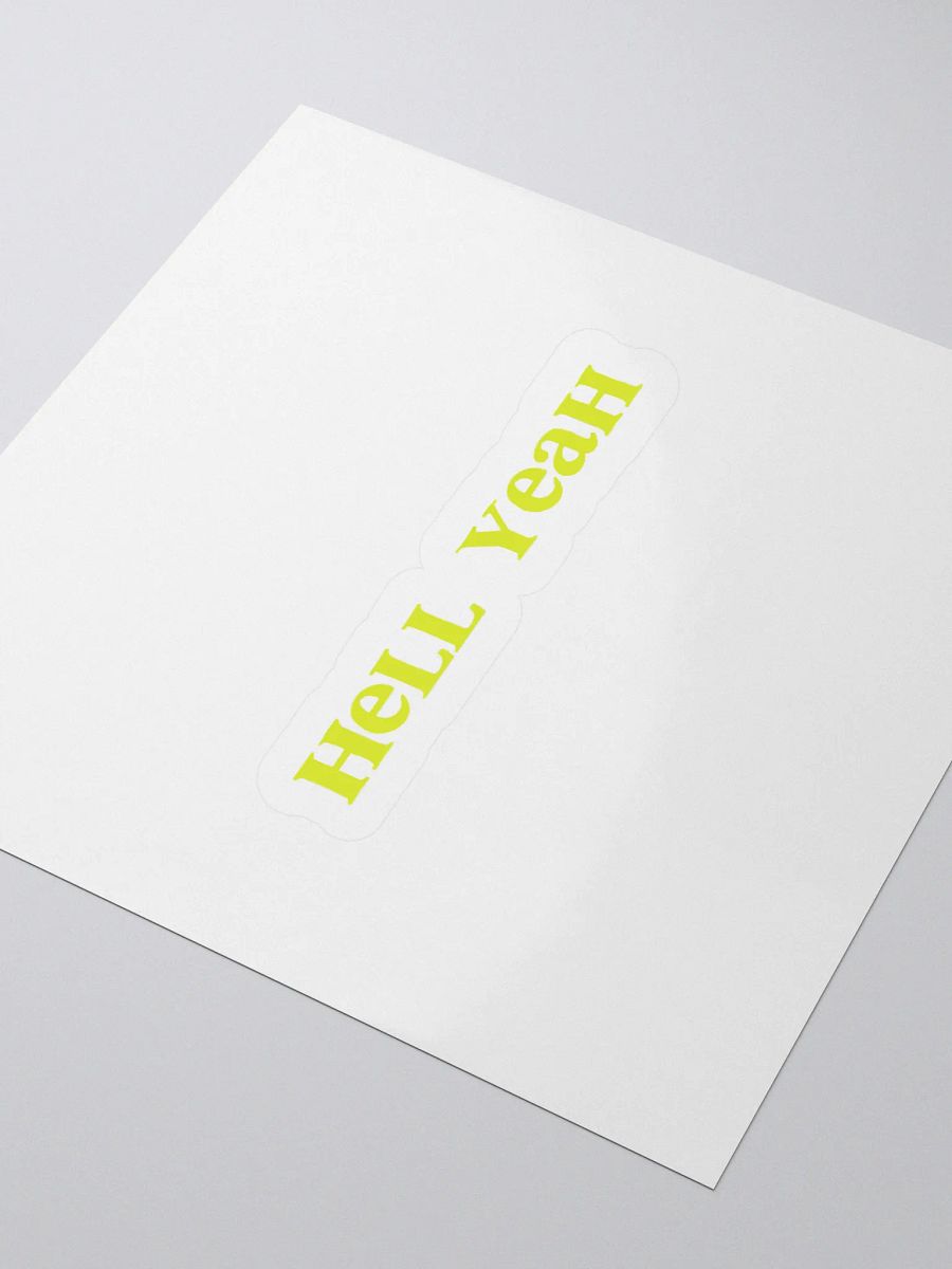 Hell Yeah Sticker (Shrek Version) product image (3)