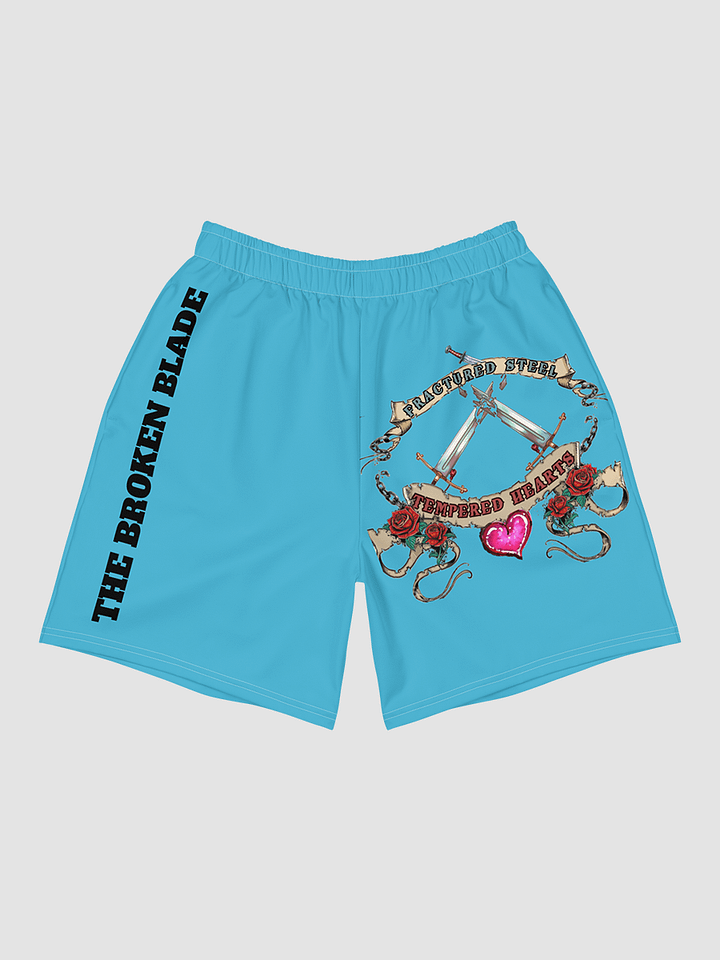 Broken Blade Crest Shorts [BLUE] product image (1)