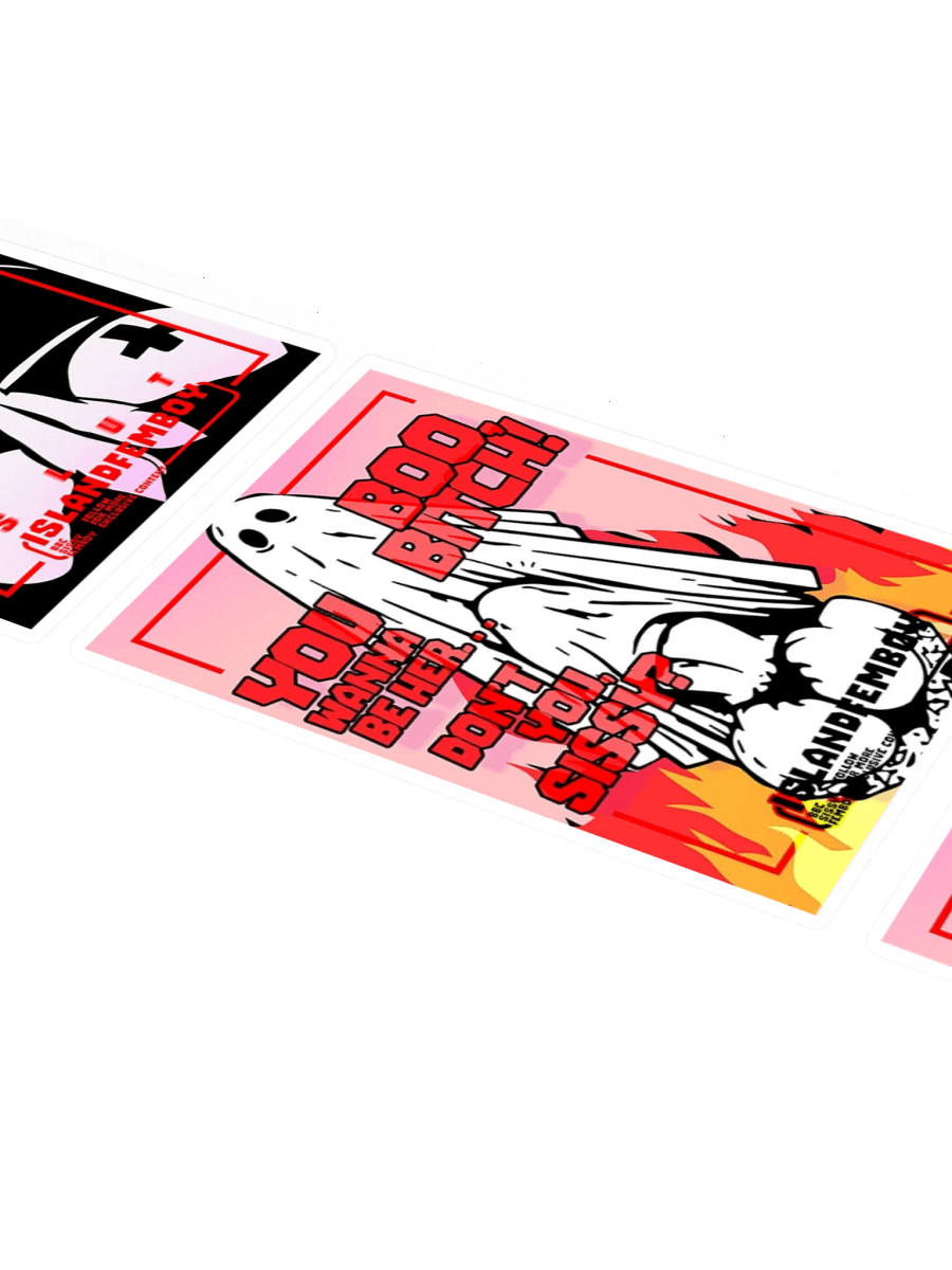 ISLANDFEMBOY : Sissy Sticker Pack : Femboy : Twink product image (1)