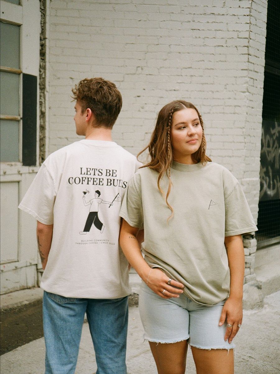LETS BE COFFEE BUDS TEE product image (4)
