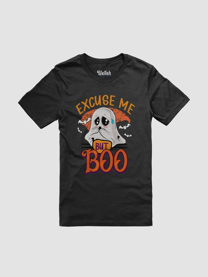 Excuse Me But Boo – Shy Ghost Halloween T-Shirt product image (1)