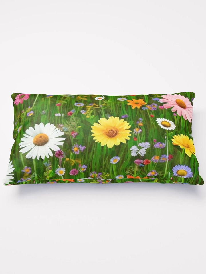 Unleash Your Inner Explorer: Bohemian Floral Escape Throw Pillow product image (1)