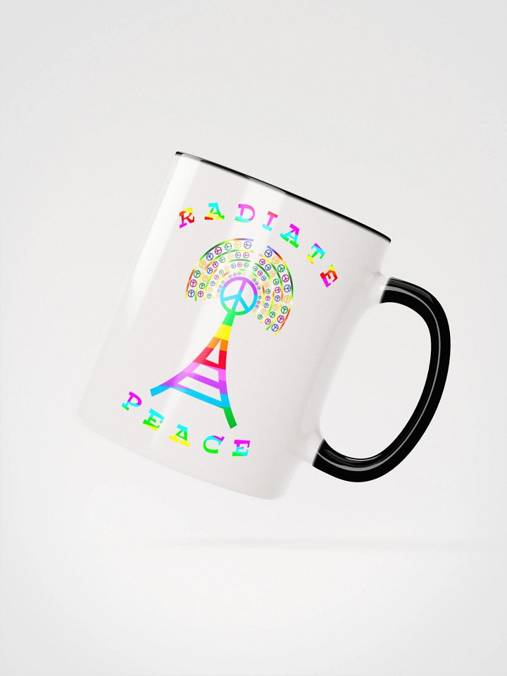 Radiate Peace Accent Mug product image (4)