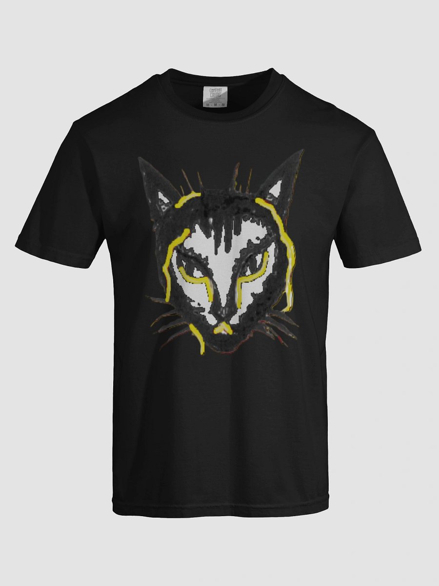 Mustard NecroCat T-Shirt product image (7)