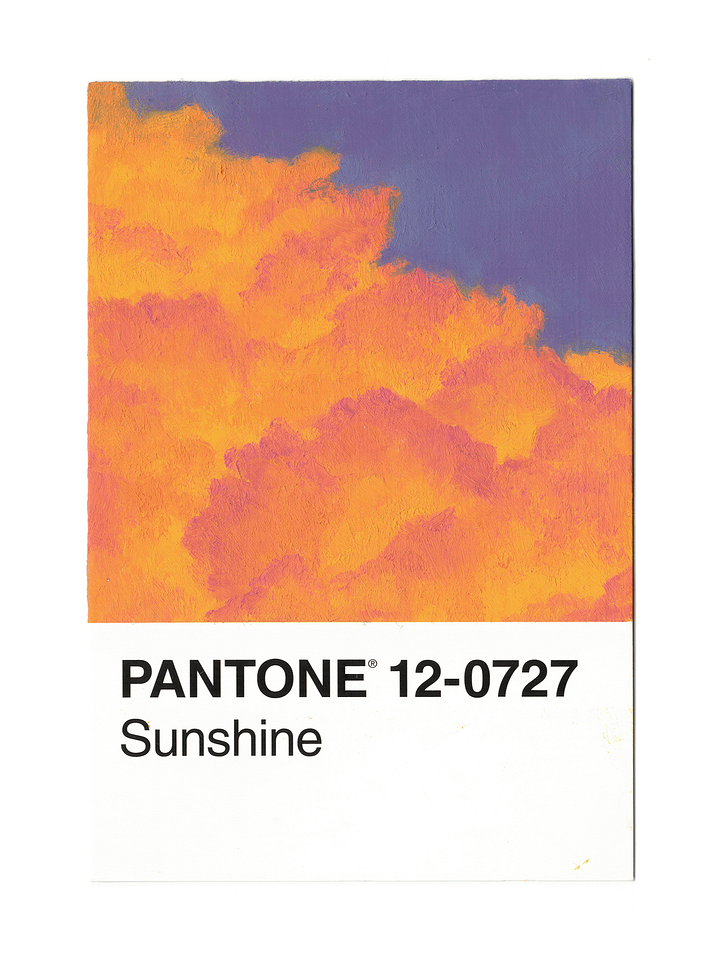 PANTONE Challenge • 3 Clouds set • Oil Painting product image (1)