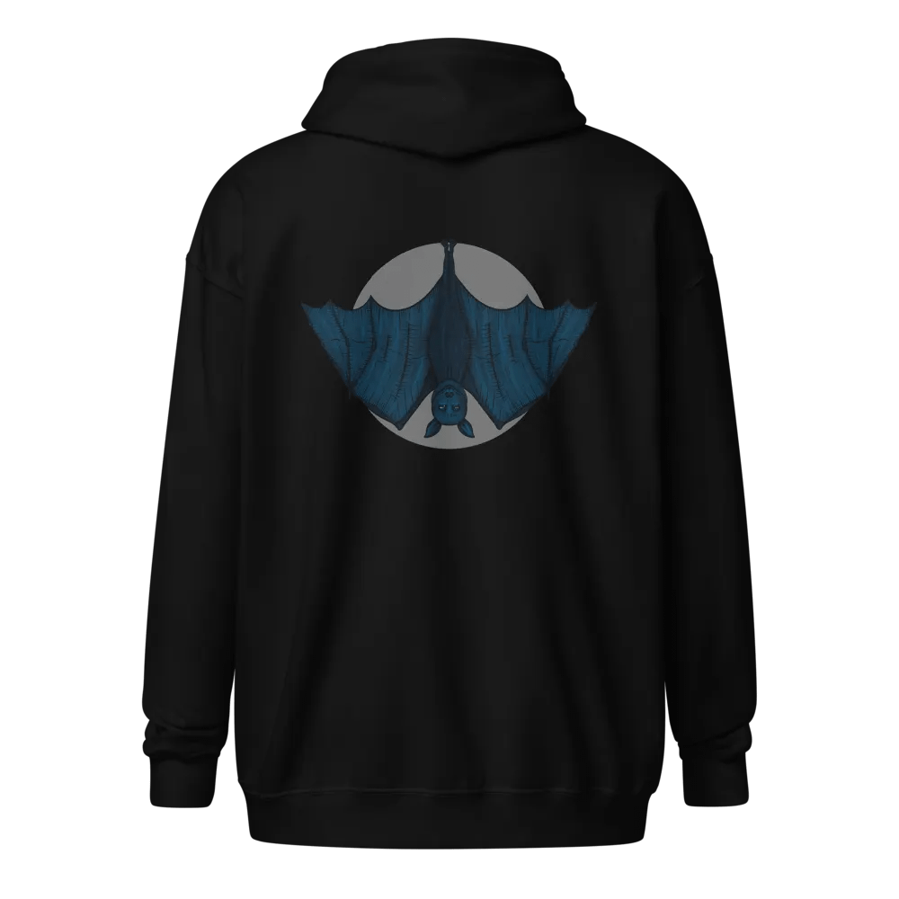 Night Flight Bat Zip Hoodie product image (1)