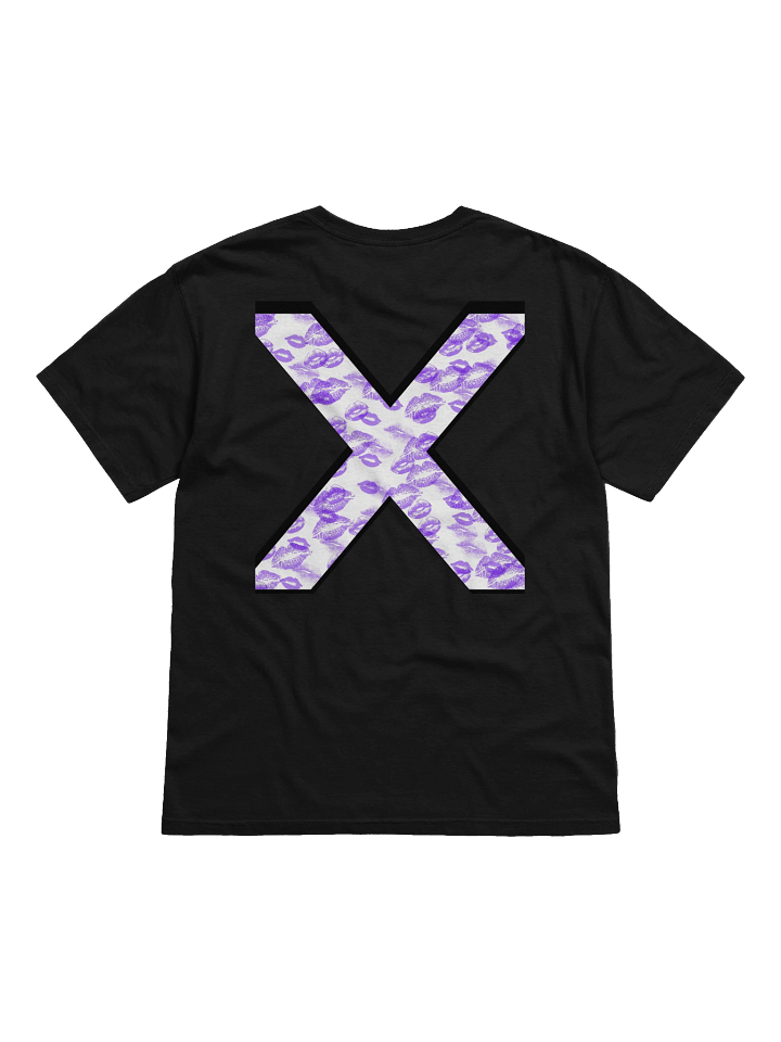 White X Purple Lipstick Kisses | Shirt product image (25)