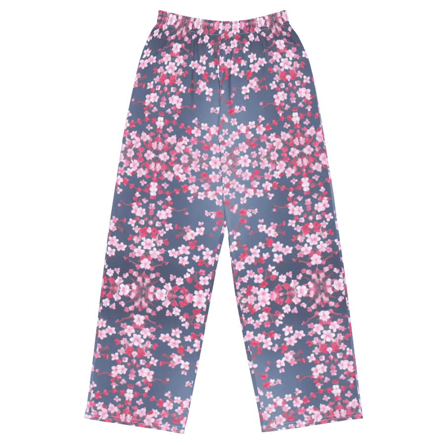 Cherry blossom Wide-Leg Pants product image (1)