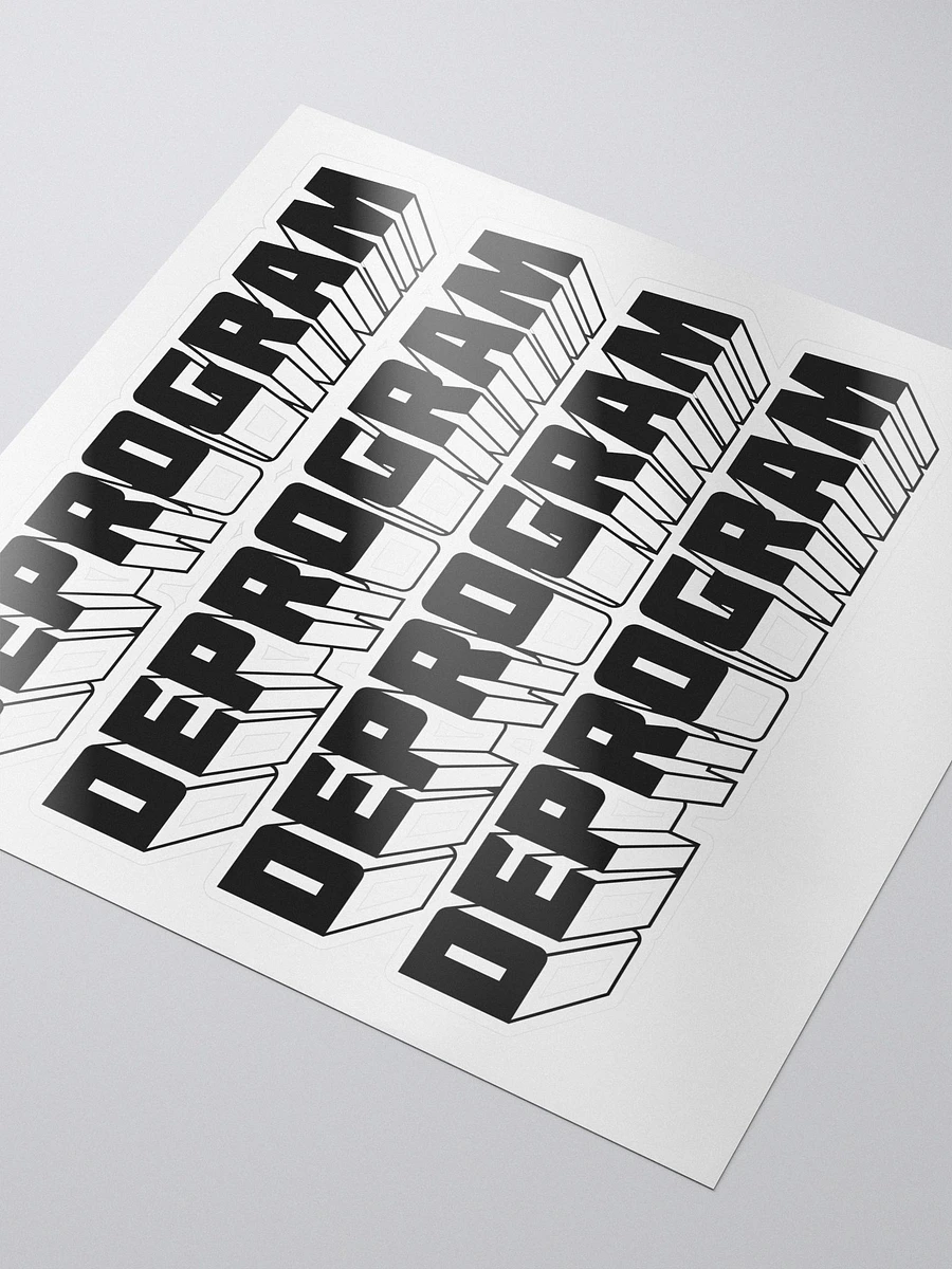 Deprogram Sticker product image (3)