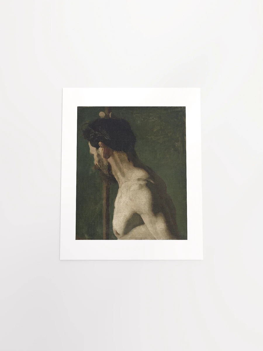 Study Of A Nude Man (The Strong Man) by Thomas Eakins (c. 1869) - Print product image (4)