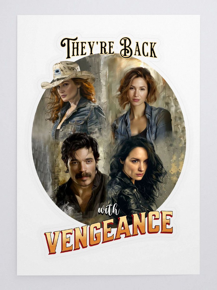 Cut Vengeance Stickers product image (3)