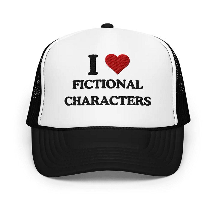 I <3 Fictional Characters Hat product image (1)