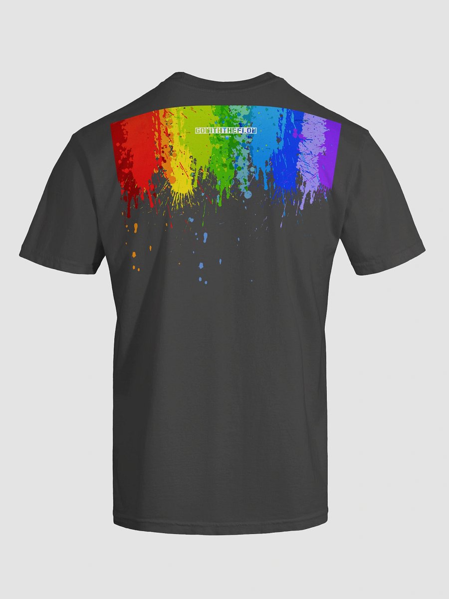 Rainbow Splatter Pride T-Shirt product image (21)
