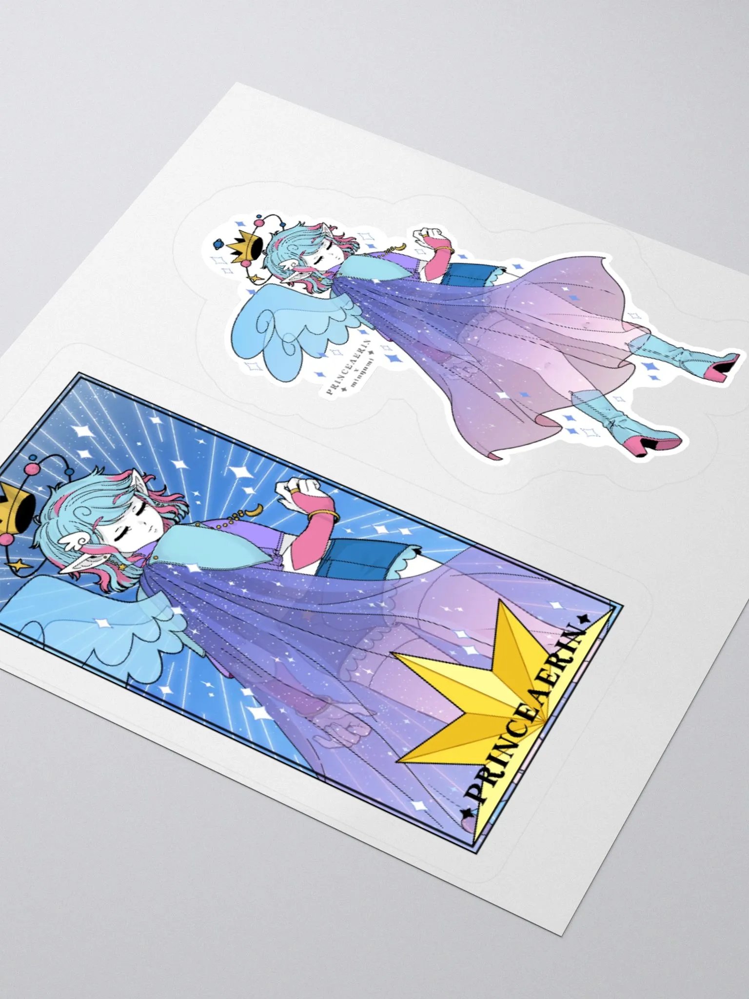 The Star Tarot Sticker Duo | PrinceAerin product image (2)