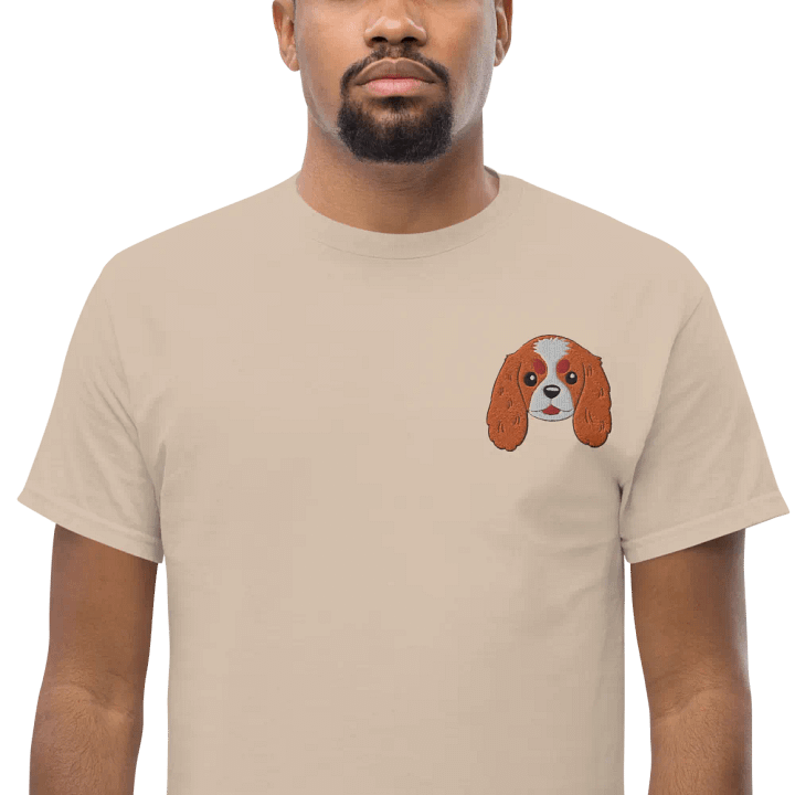 Cavalier King Charles Spaniel Embroidered Tee product image (2)