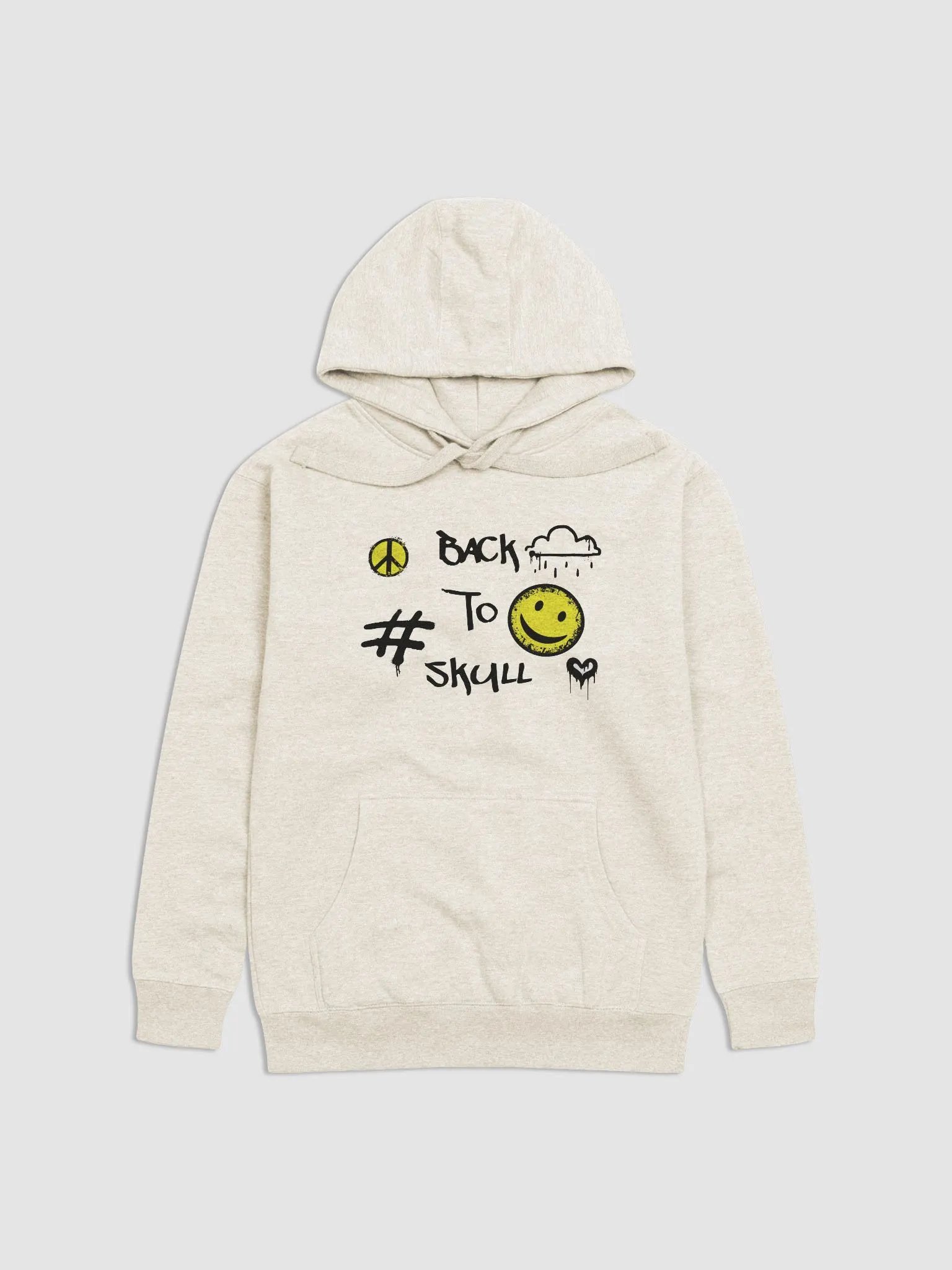 Back To Skull 2 Unisex Hoodie product image (3)