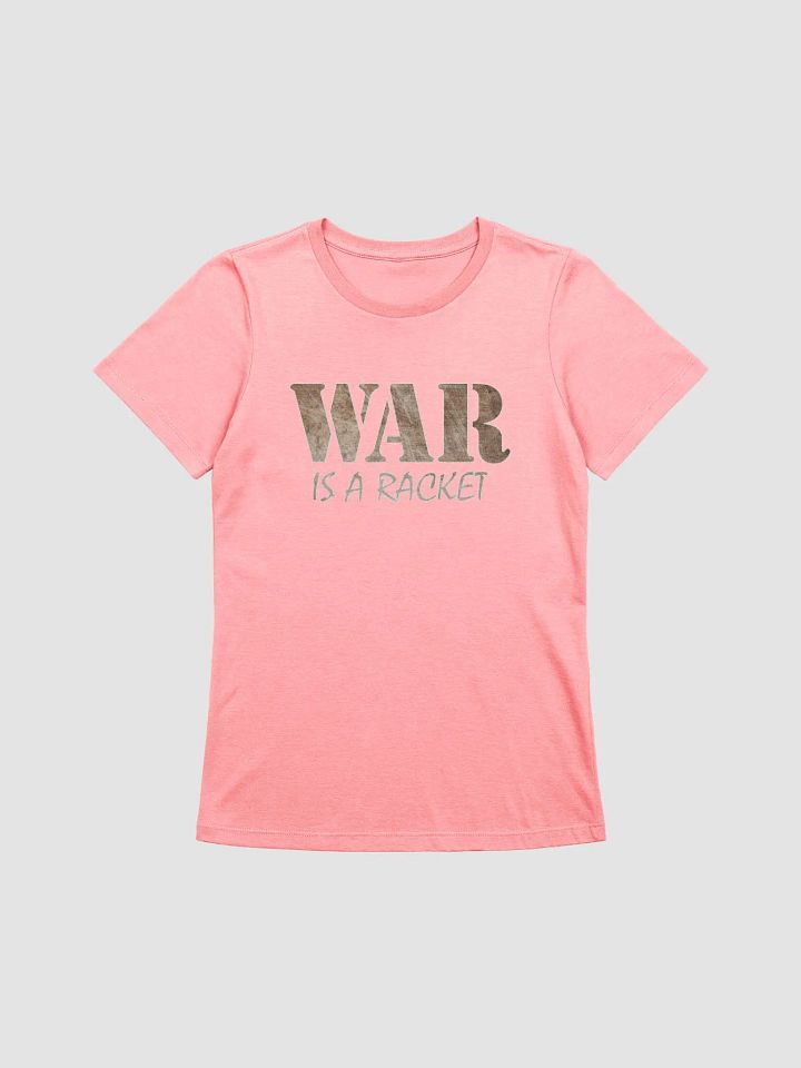 War Is A Racket - Metal - Bella+Canvas Women's Supersoft Relaxed-fit T-Shirt product image (1)