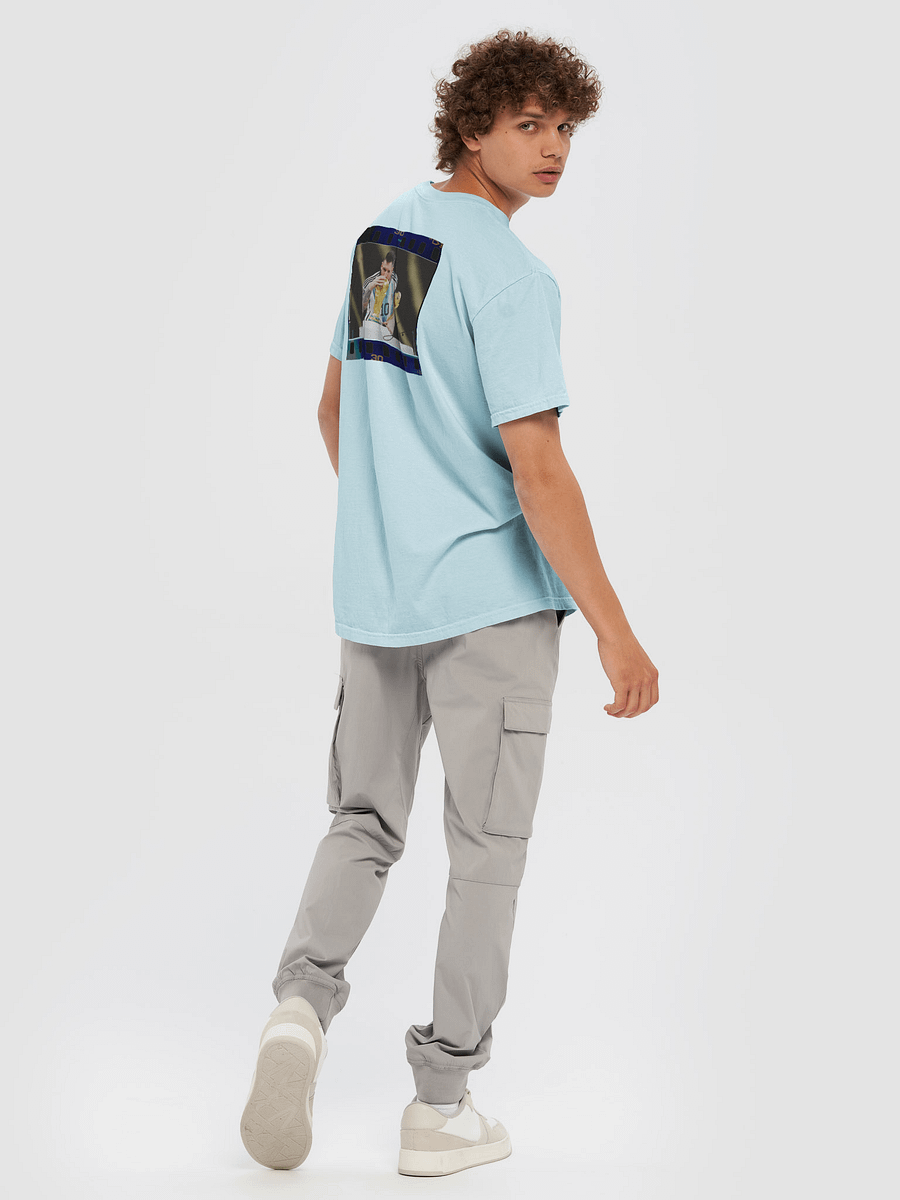 T-Shirt "There's 🐐 on my back (Messi edition)" from collection 🐐's product image (8)