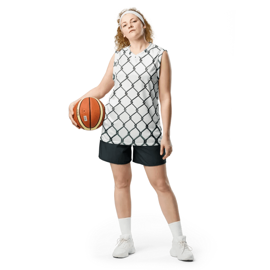 Diamond Mesh Basketball Jersey product image (4)