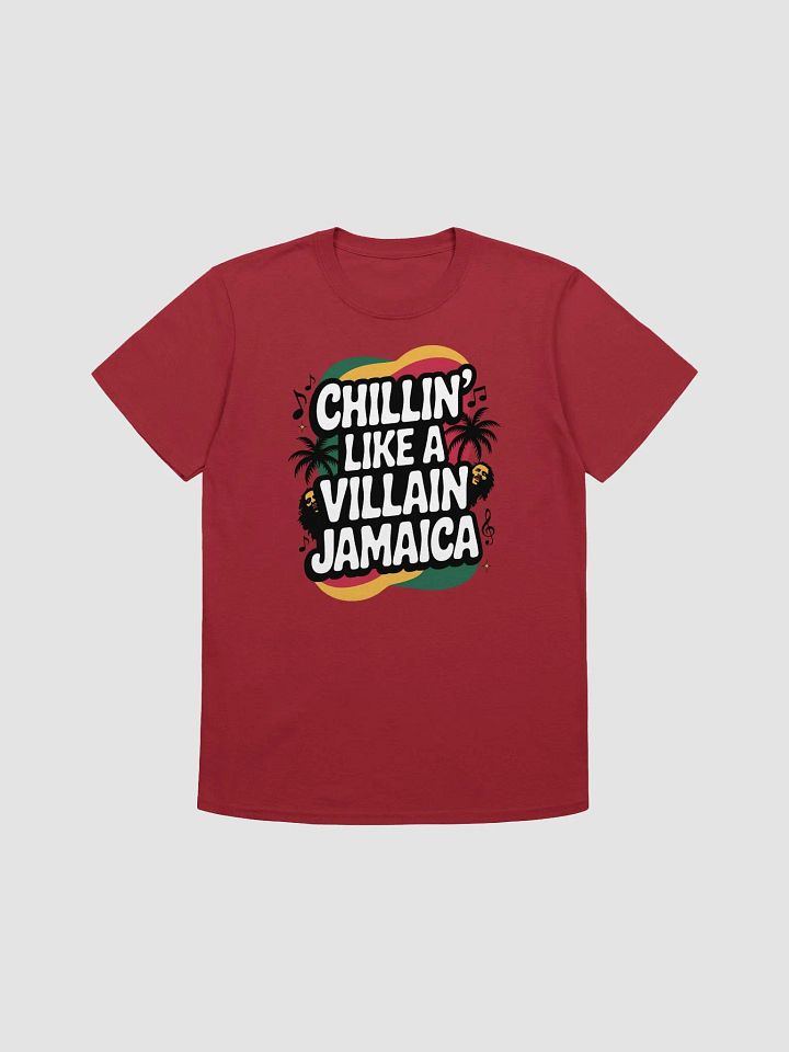 Yeah Mon Vintage Jamaica Reggae Jamaican Vacation Retro Chillin' Like a Villain Jamaica T-Shirt product image (2)