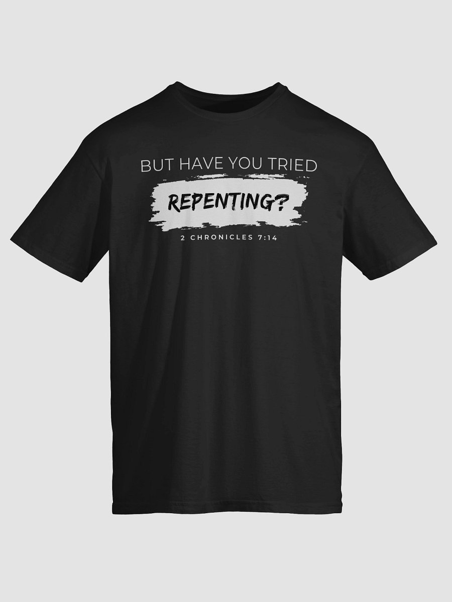 Men's Black Repenting T-Shirt product image (5)