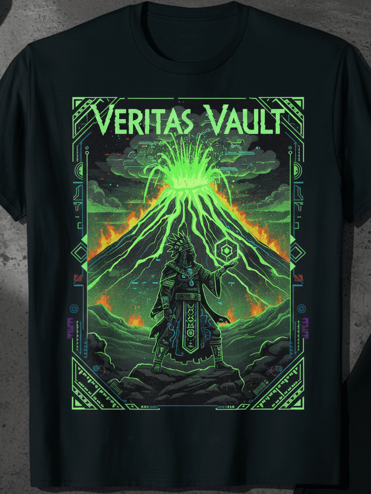 Glitch Tee - Volcanic Rite product image (1)