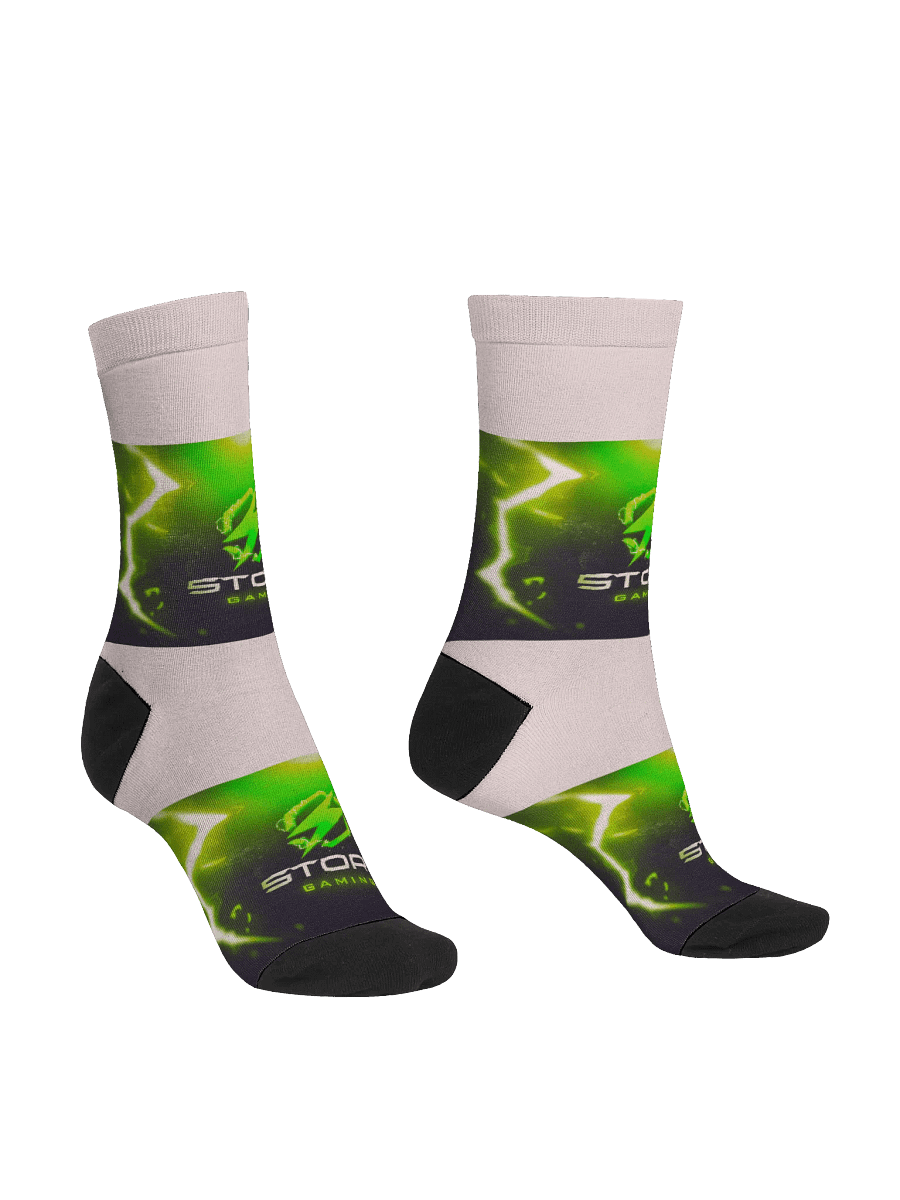 Invisible Elegance Storm Gaming Clan Crew Socks product image (3)