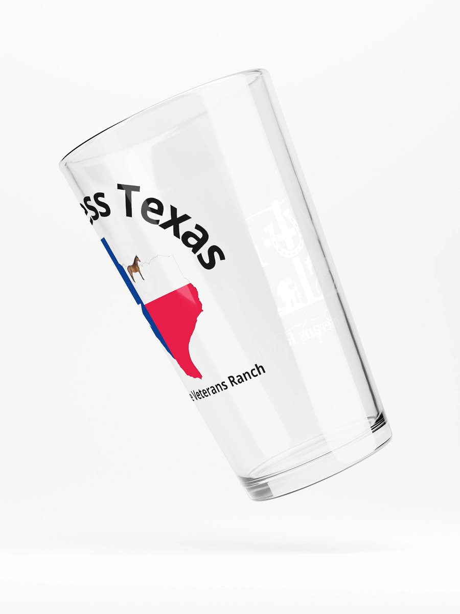 God Bless Texas Pint Glass product image (6)