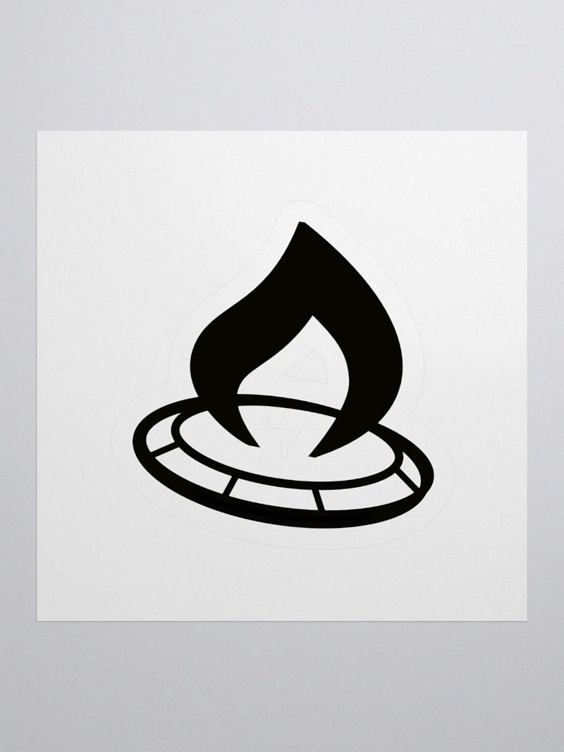 Stove Logo Sticker