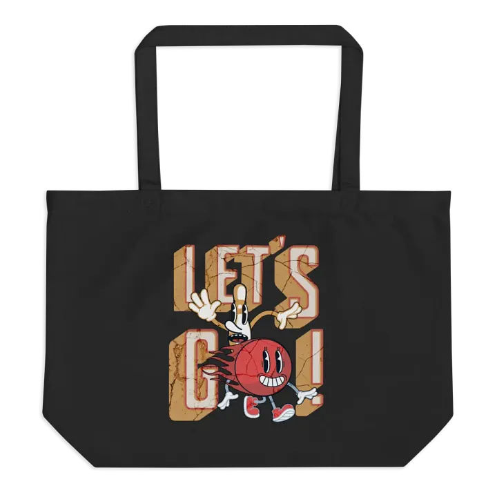 Lets Go Mascot Bowling Eco-Friendly Tote Bag product image (1)