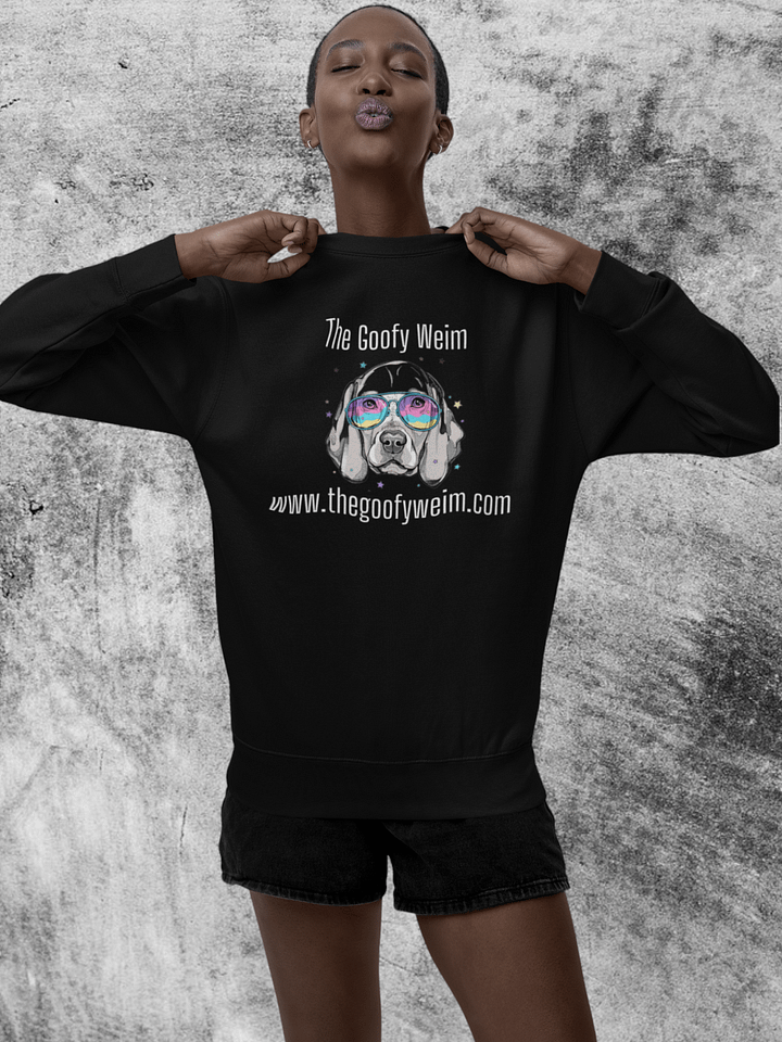 The Goofy Weim Logo Merch - Cotton Heritage Premium Sweatshirt product image (1)