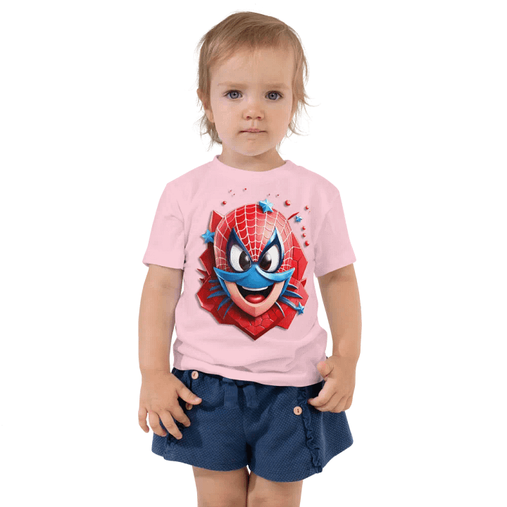 SMILING SPIDERMAN Toddler T-Shirt product image (1)