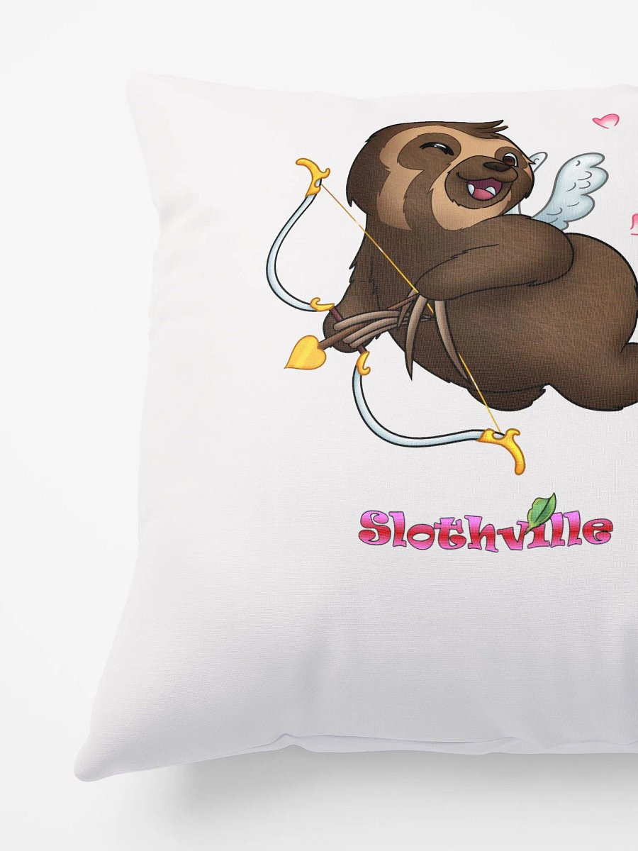 Slothville Cupid Sloth All-Over Pillow product image (3)